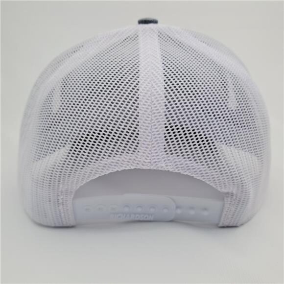 Retro Richardson 112 "Jesus King" Retro Patch Trucker Hat - Handcrafted USA! Cap - Picture 4 of 4